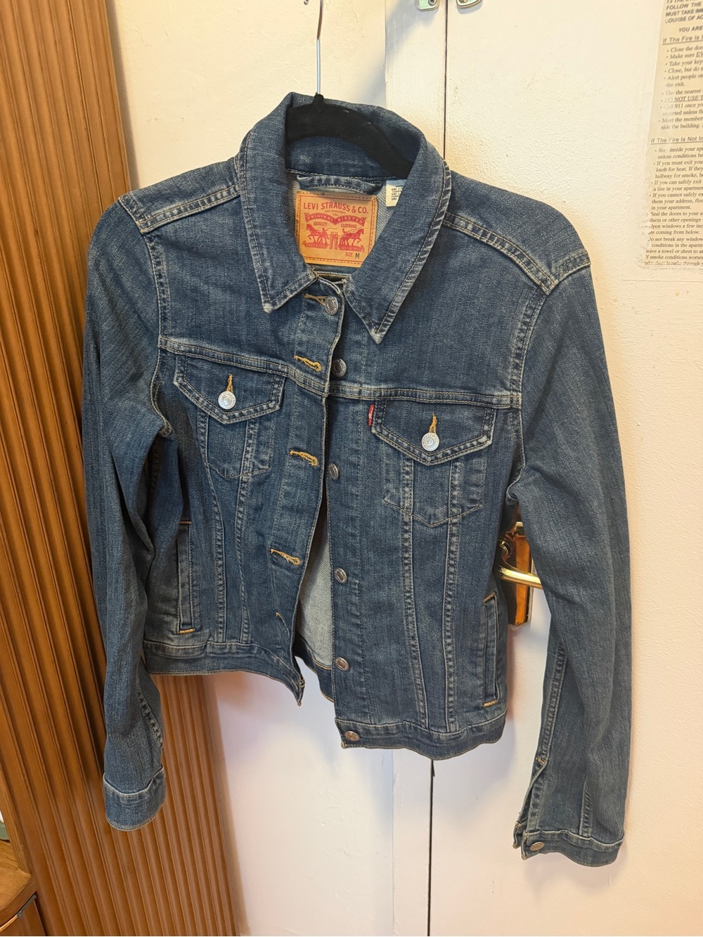 Levi's Blue Denim Trucker Jacket